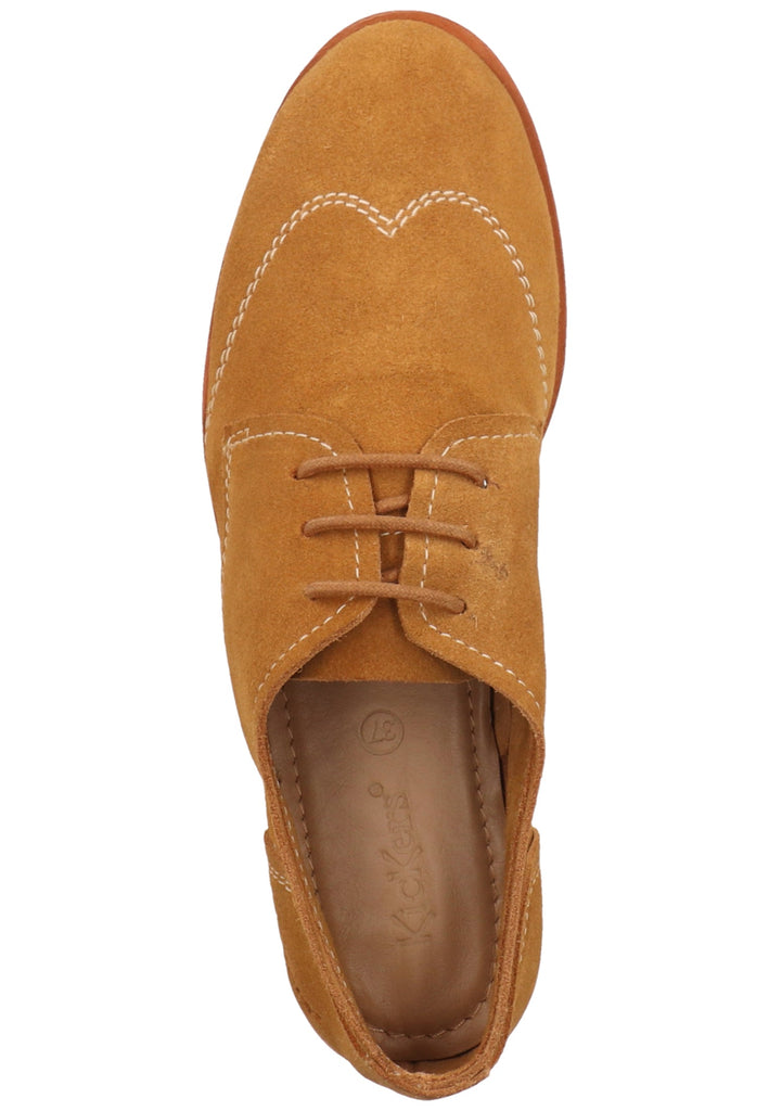 Kickers Halbschuhe Veloursleder Gelb