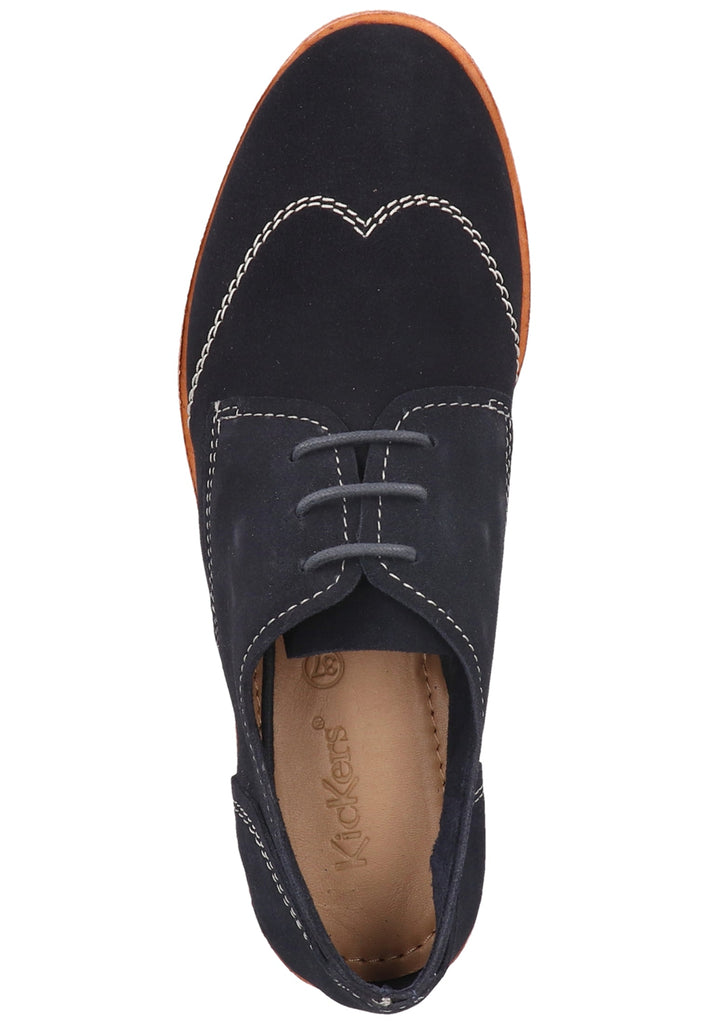 Kickers Halbschuhe Veloursleder Marine