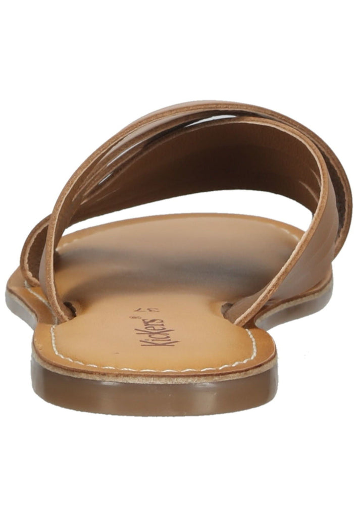 Kickers Pantoletten Leder Camel