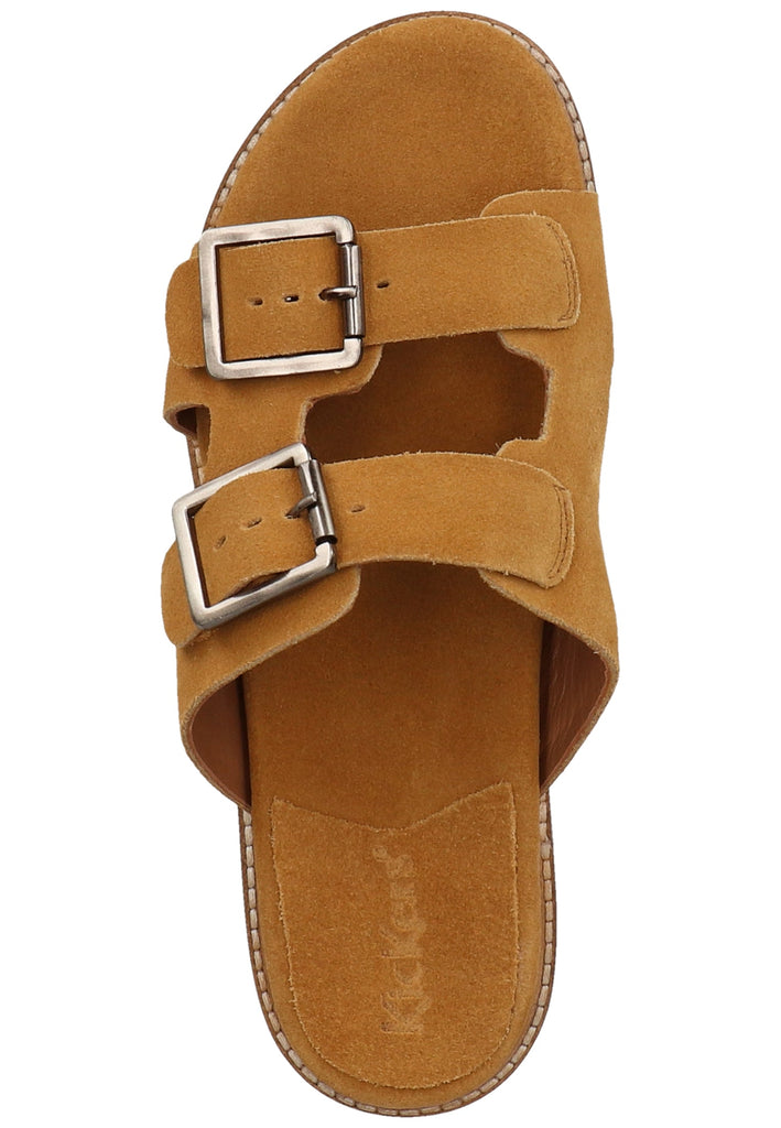 Kickers Pantoletten Leder Gelb