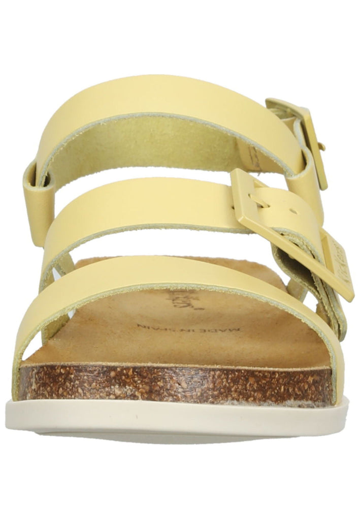 Kickers Pantoletten Leder Gelb