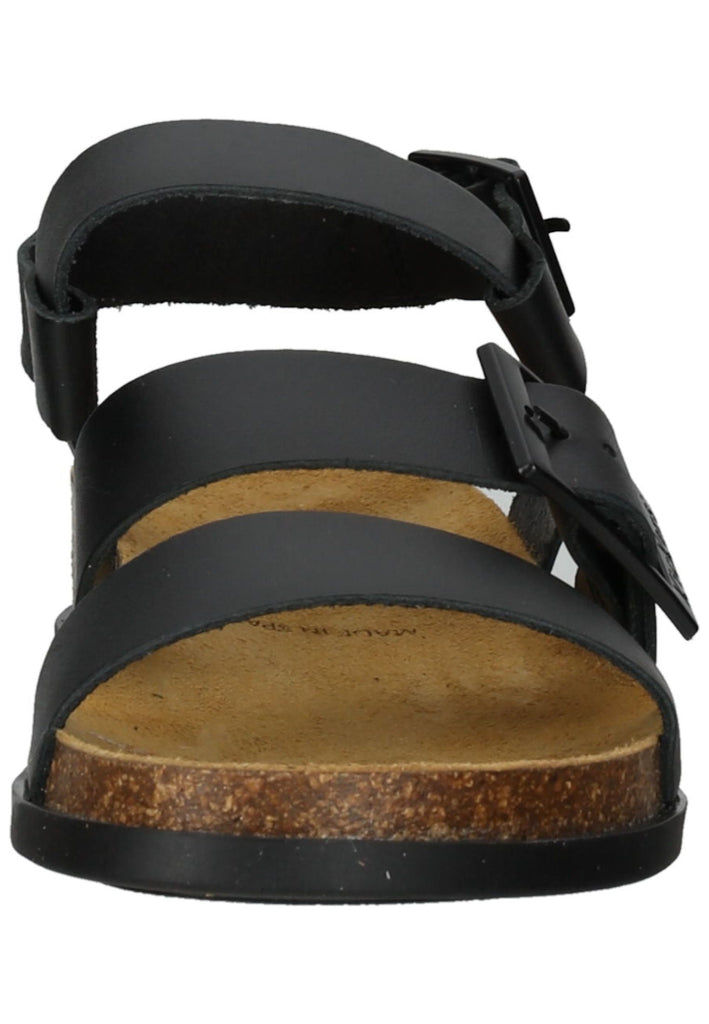 Kickers Pantoletten Leder Schwarz