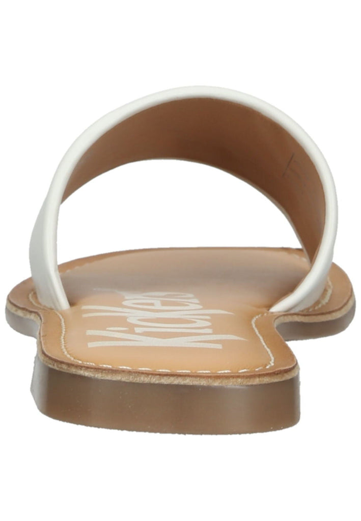 Kickers Pantoletten Leder Weiß