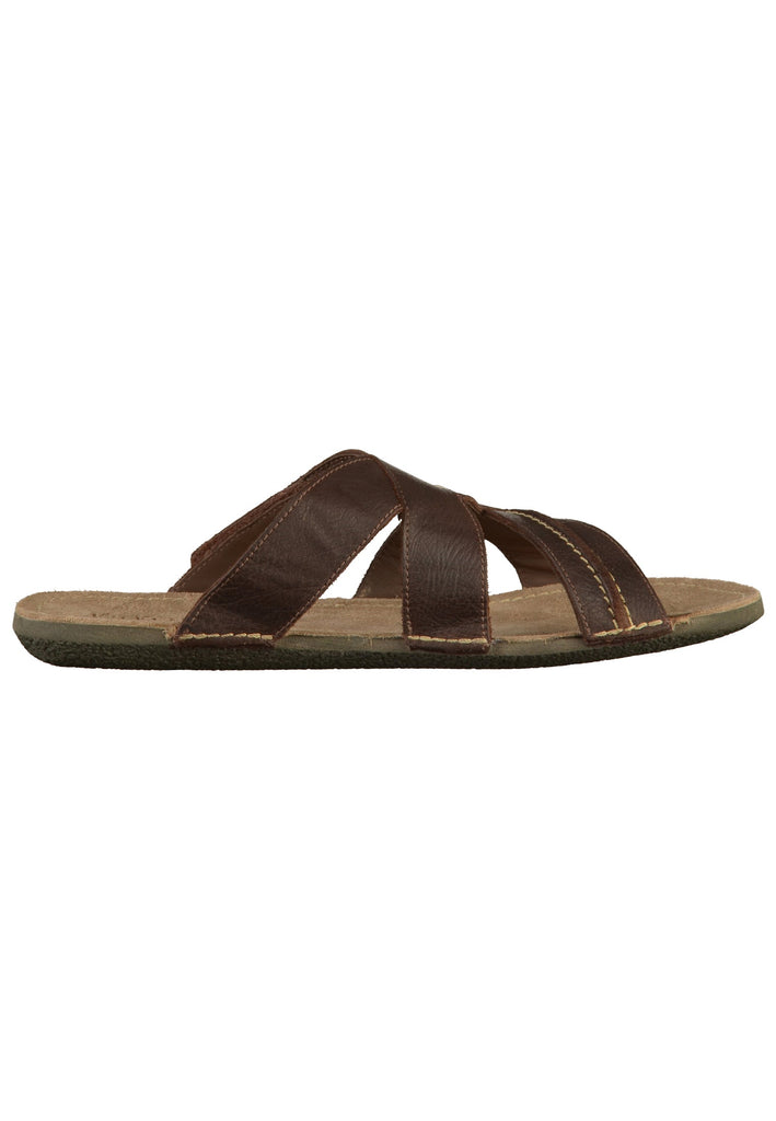 Kickers Pantoletten Nappaleder Braun