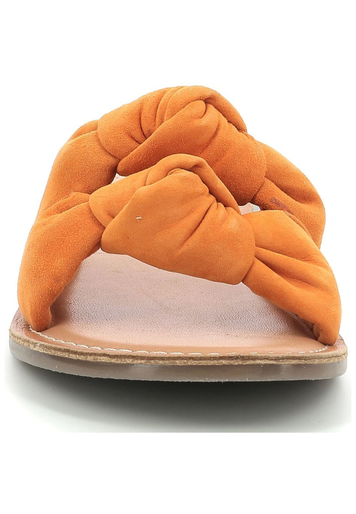 Kickers Pantoletten Veloursleder Orange