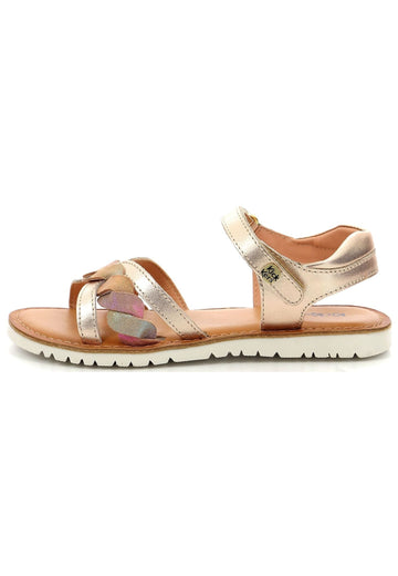 Sandalen Kickers Sandalen Leder Rosegold