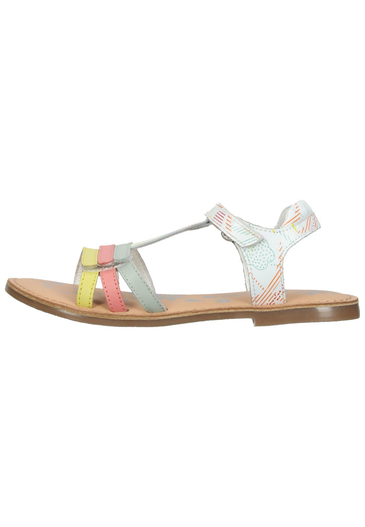Sandalen Kickers Sandalen Leder Weiß