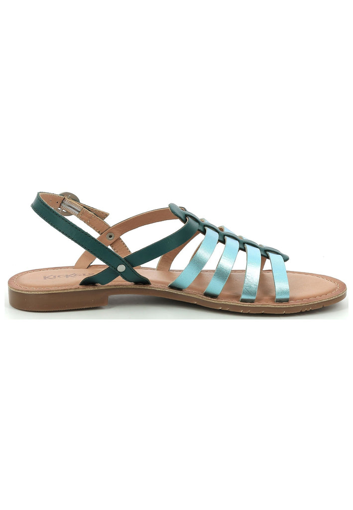 Kickers Sandalen Leder Blau