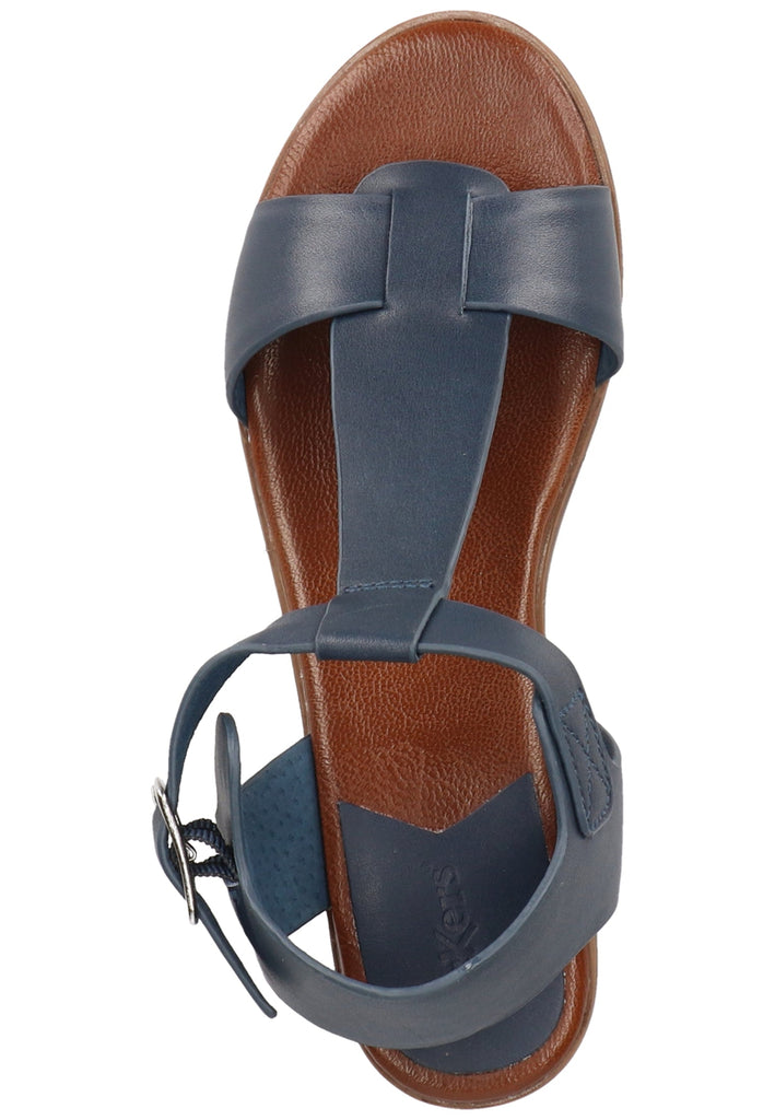 Kickers Sandalen Leder Blau