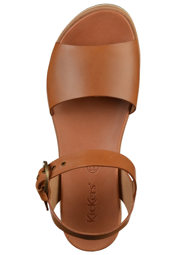 Kickers Sandalen Leder Braun