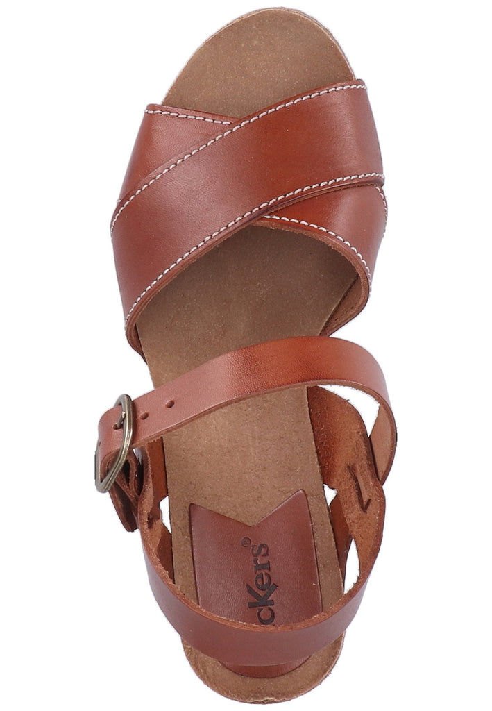 Kickers Sandalen Leder Braun