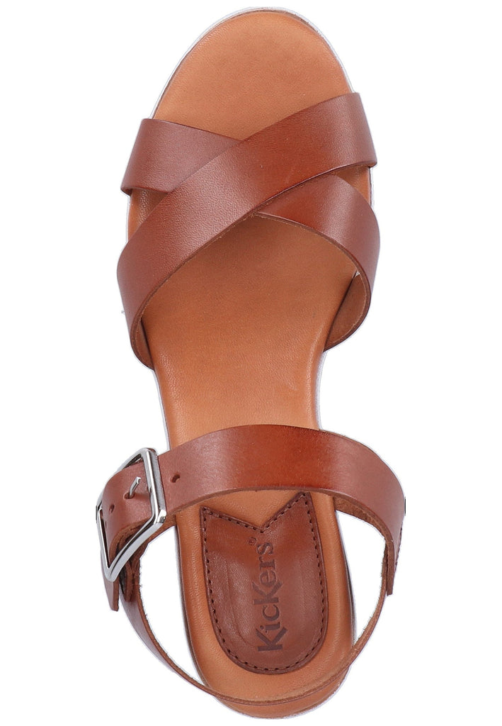 Kickers Sandalen Leder Braun