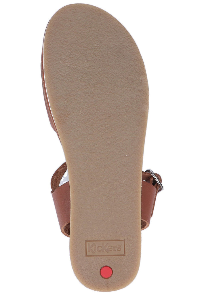 Kickers Sandalen Leder Braun