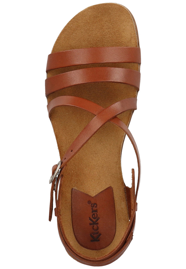 Kickers Sandalen Leder Braun