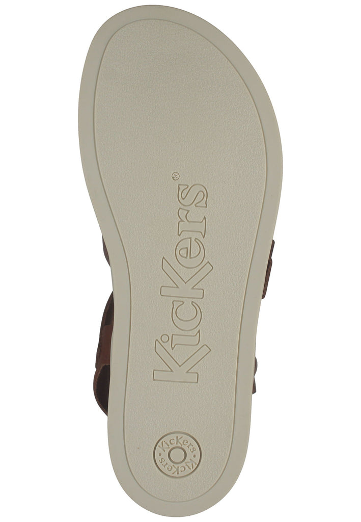 Kickers Sandalen Leder Braun