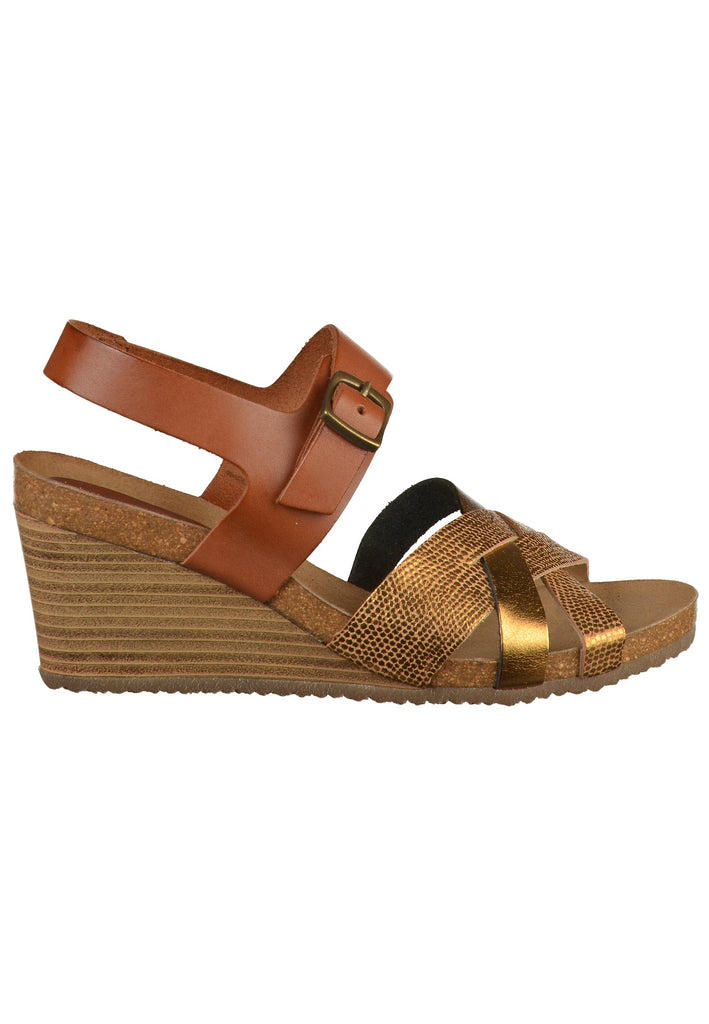 Kickers Sandalen Leder Bronze