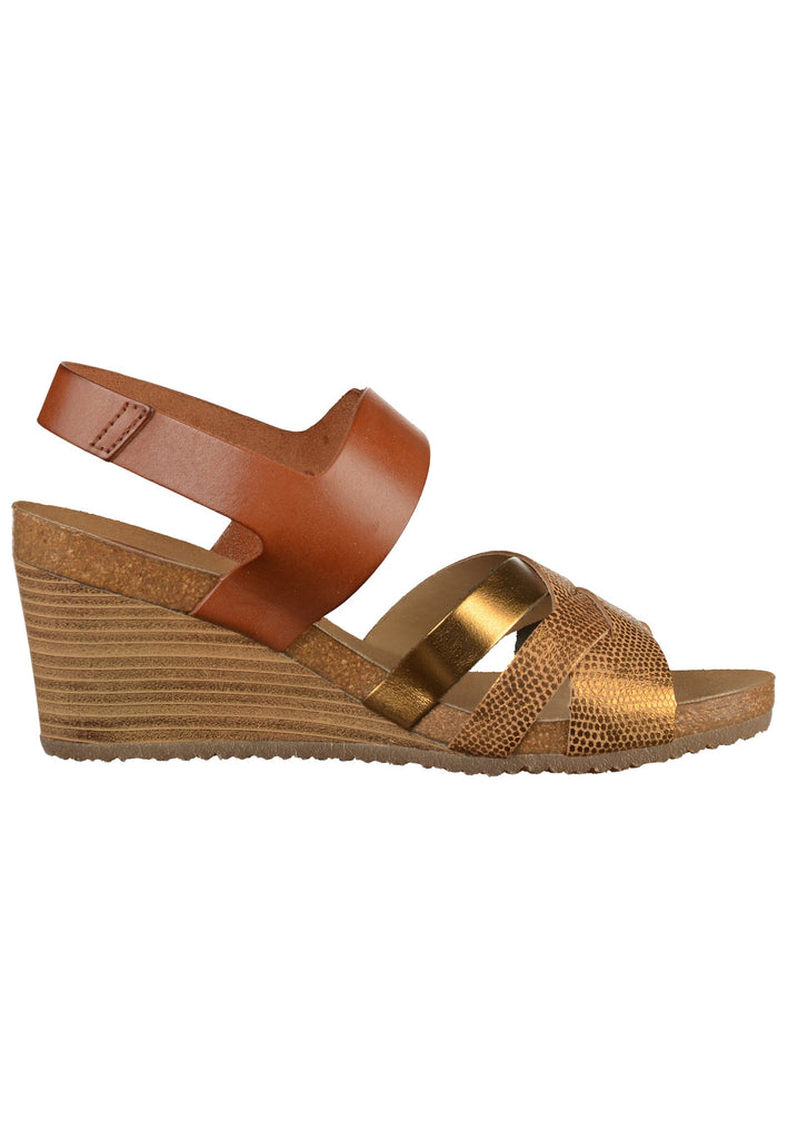 Kickers Sandalen Leder Bronze