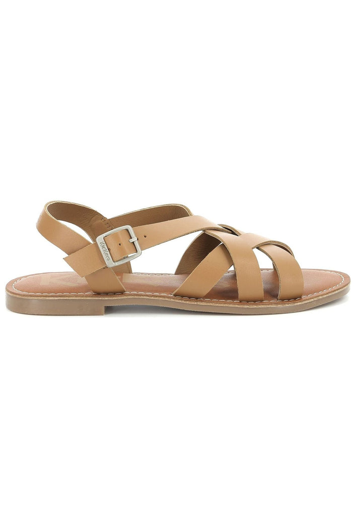 Kickers Sandalen Leder Camel