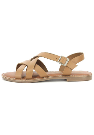Kickers Sandalen Leder Camel