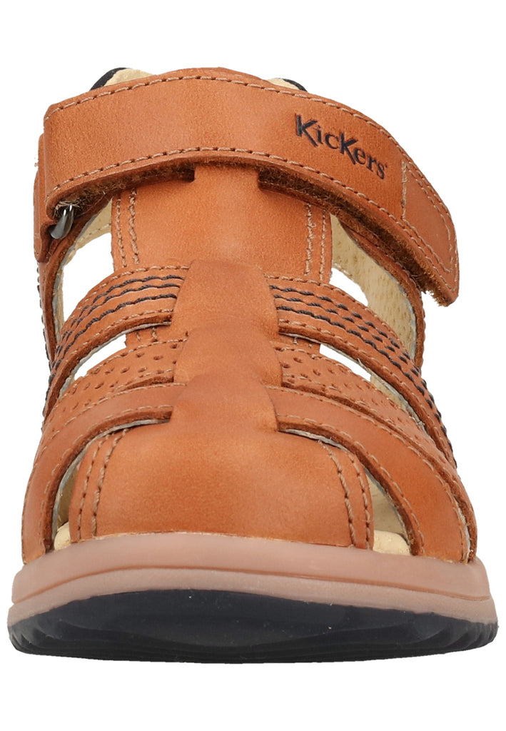 Kickers Sandalen Leder Camel