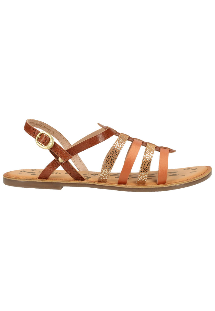 Kickers Sandalen Leder Camel