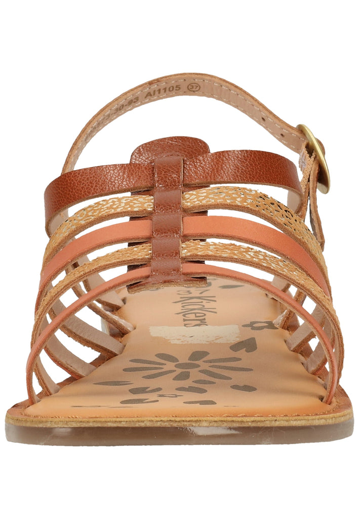 Kickers Sandalen Leder Camel