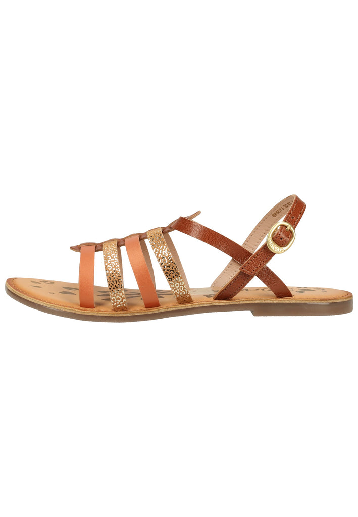 Kickers Sandalen Leder Camel