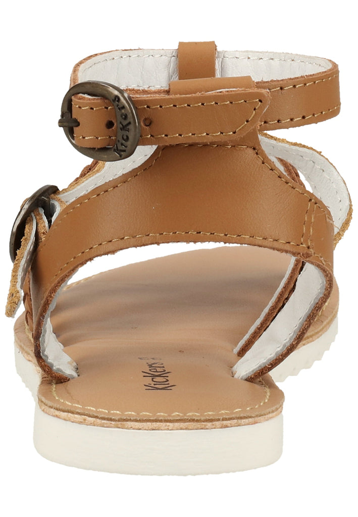 Kickers Sandalen Leder Camel
