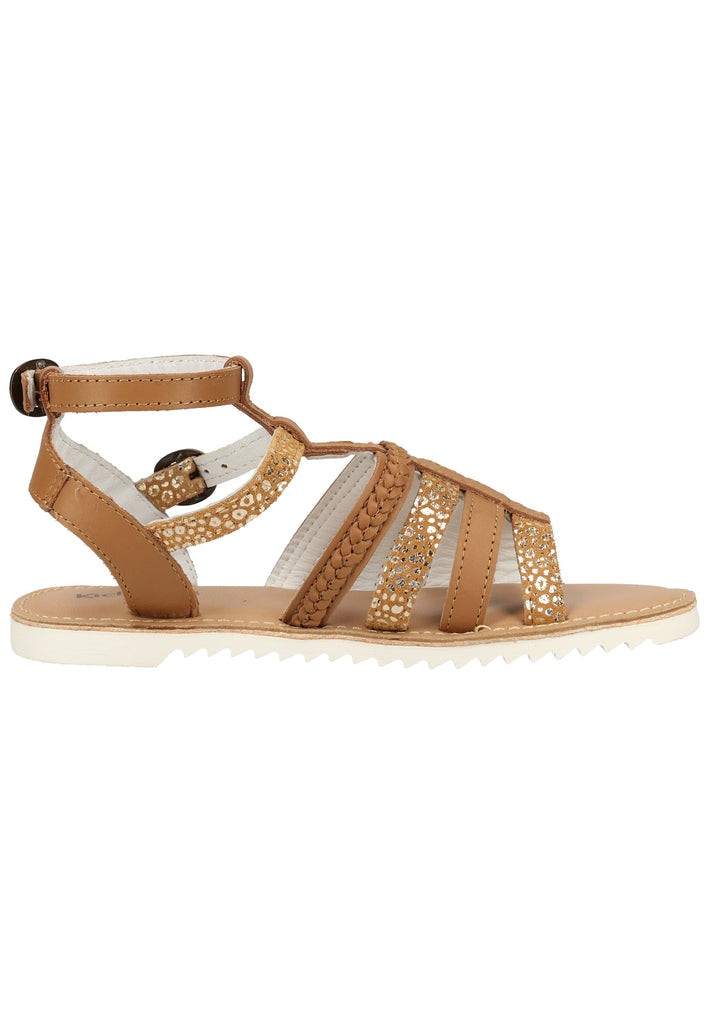 Kickers Sandalen Leder Camel