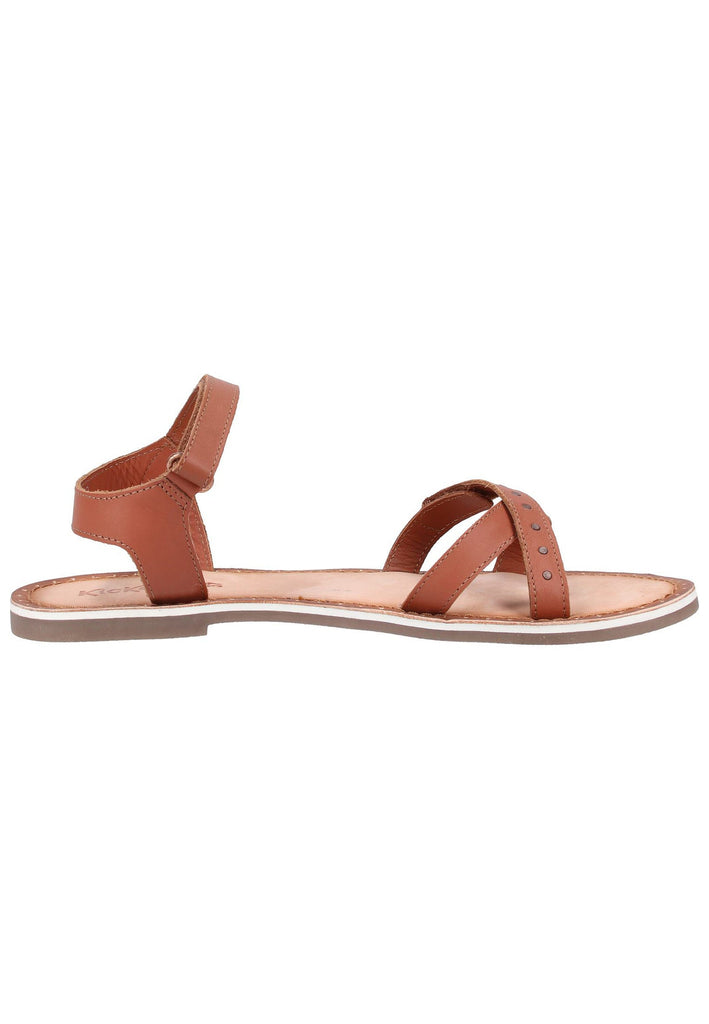 Kickers Sandalen Leder Camel