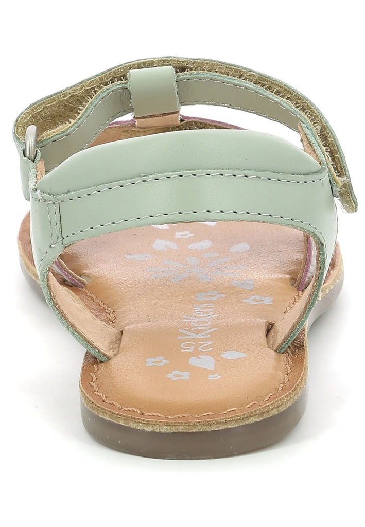 Kickers Sandalen Leder Grün/Kombi
