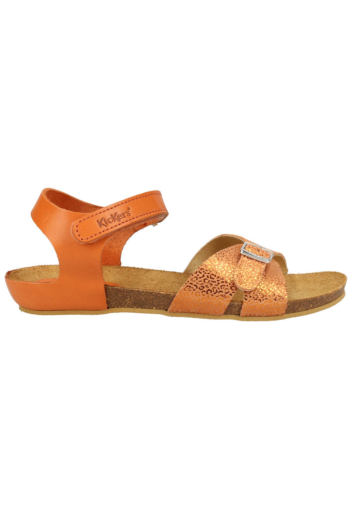 Kickers Sandalen Leder Orange