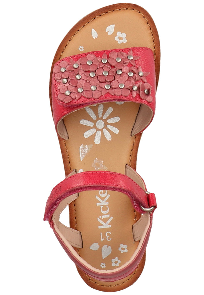 Kickers Sandalen Leder Rose