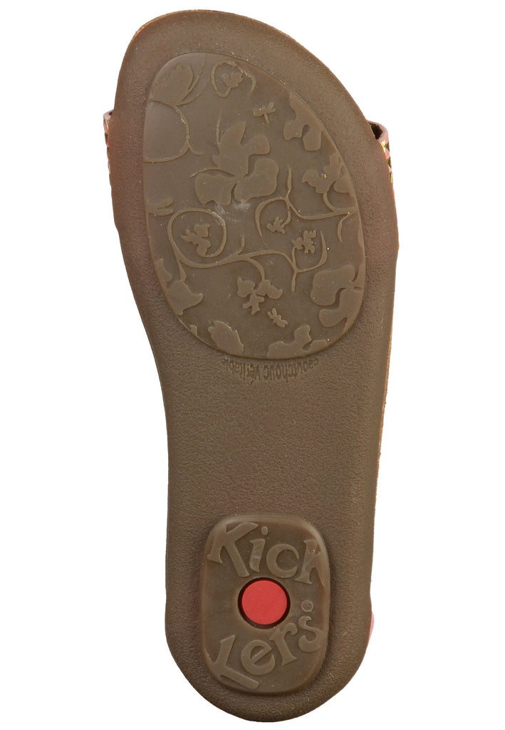 Kickers Sandalen Leder Rose