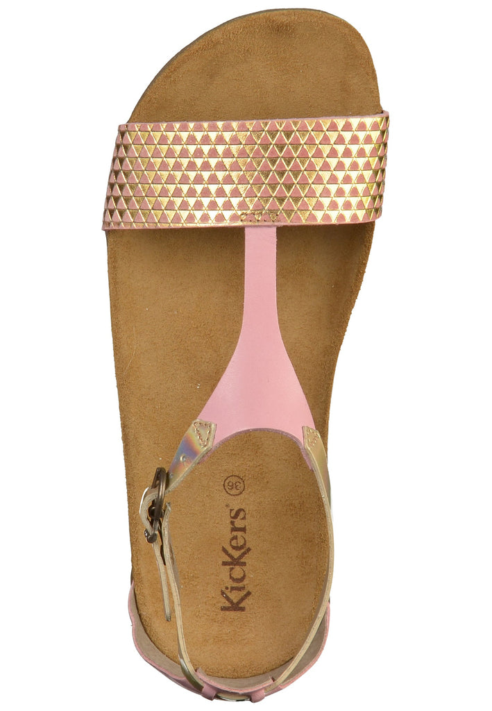 Kickers Sandalen Leder Rose
