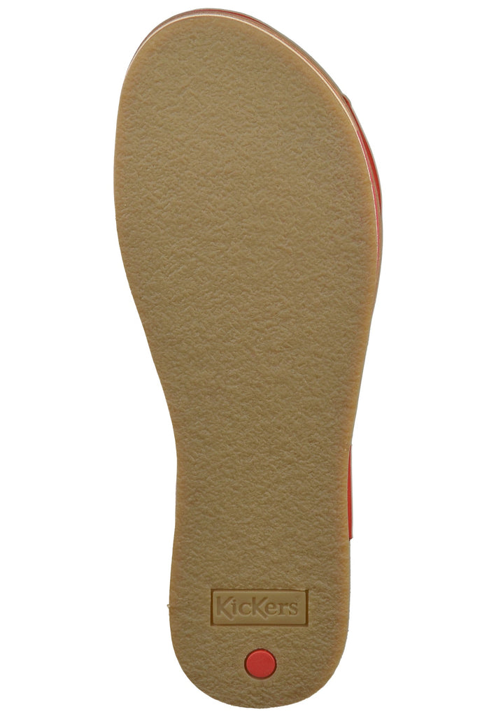 Kickers Sandalen Leder Rot