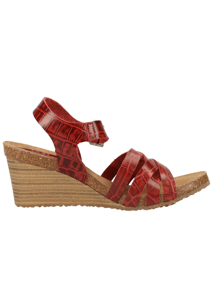 Kickers Sandalen Leder Rot