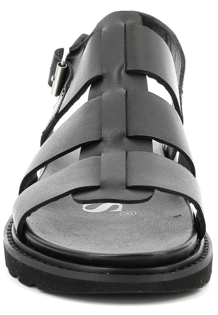 Kickers Sandalen Leder Schwarz