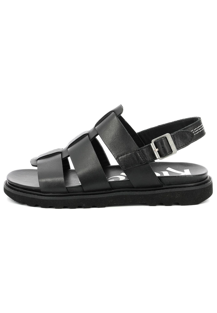 Kickers Sandalen Leder Schwarz