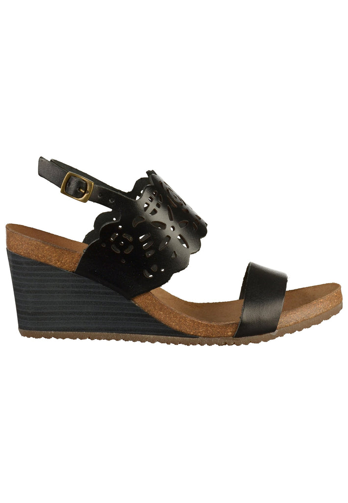 Kickers Sandalen Leder Schwarz