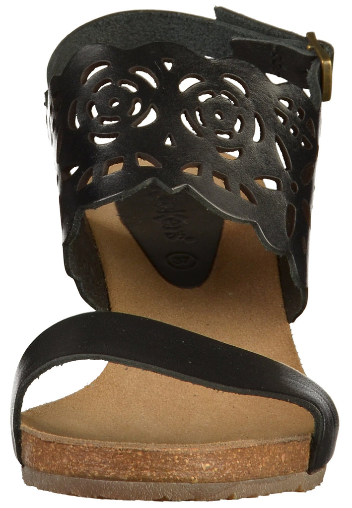 Kickers Sandalen Leder Schwarz