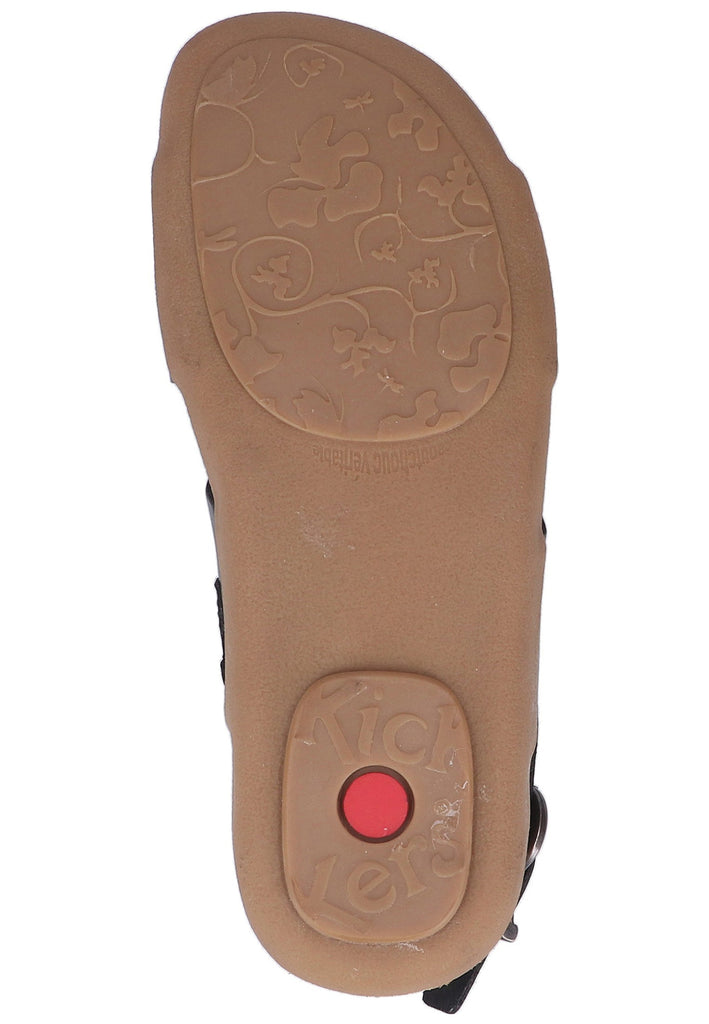 Kickers Sandalen Leder Schwarz