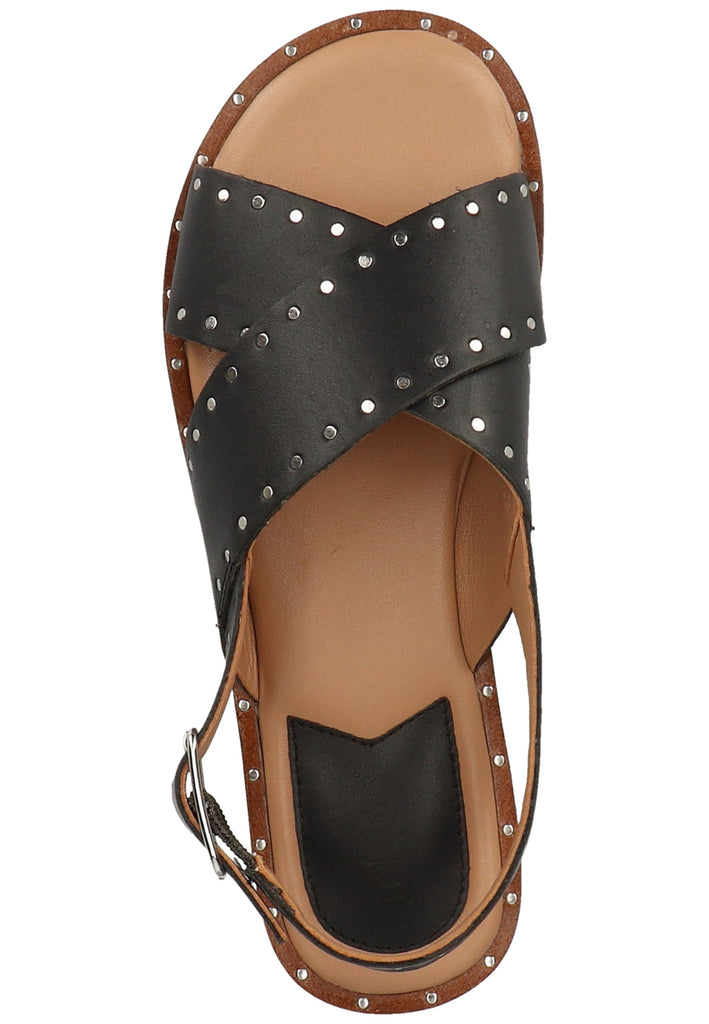 Kickers Sandalen Leder Schwarz