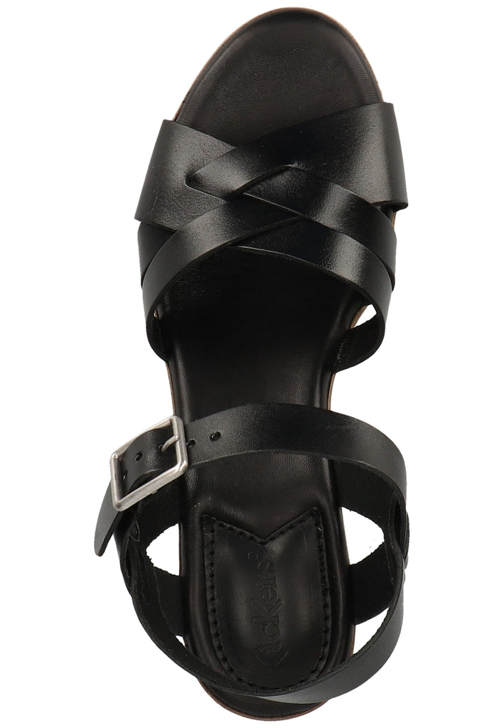 Kickers Sandalen Leder Schwarz