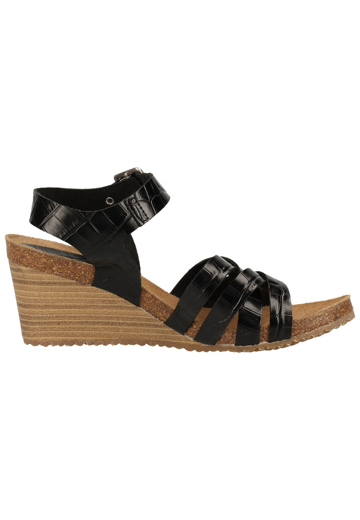 Kickers Sandalen Leder Schwarz