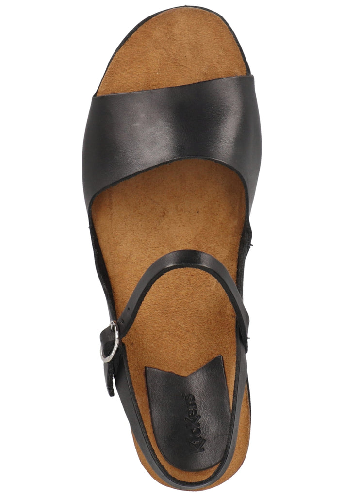 Kickers Sandalen Leder Schwarz
