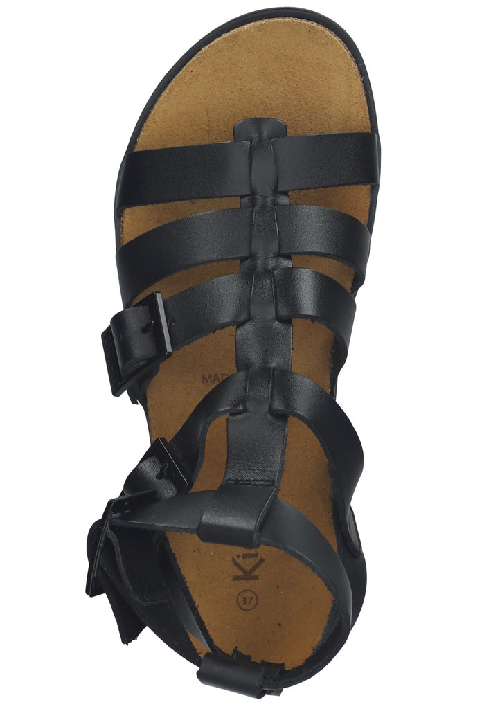 Kickers Sandalen Leder Schwarz