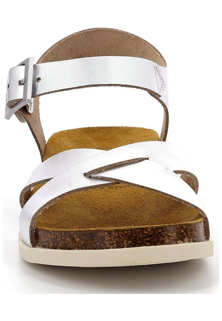 Kickers Sandalen Leder Silber