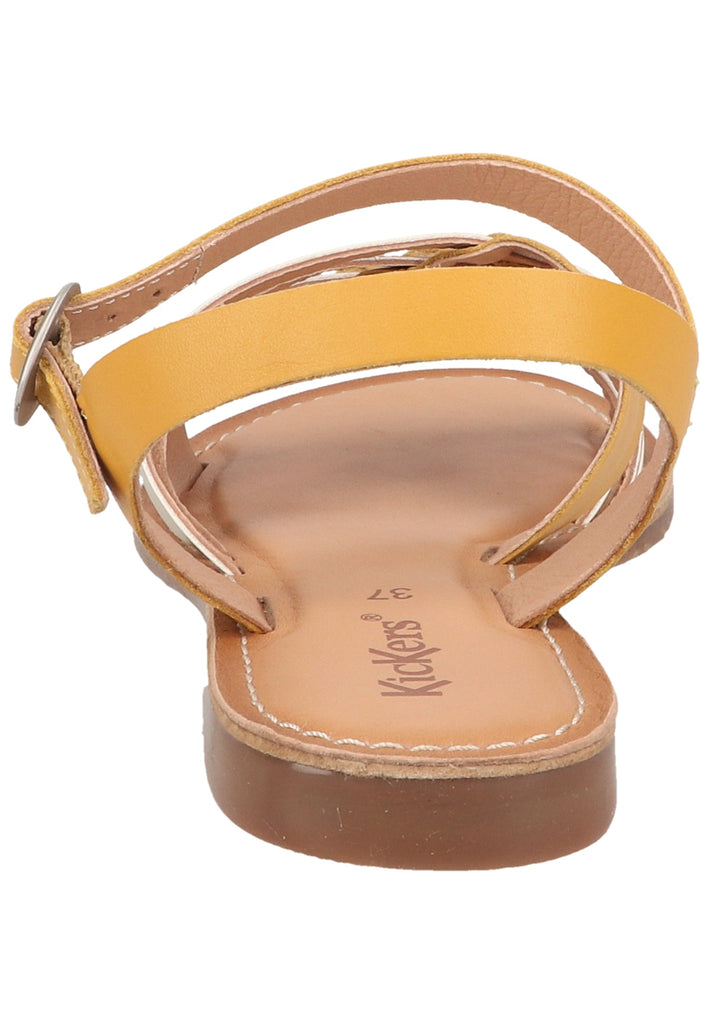 Kickers Sandalen Leder/Synthetik Gelb