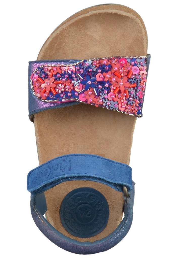 Kickers Sandalen Leder/Textil Marine